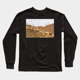 Orange and white beach, Australia. Long Sleeve T-Shirt